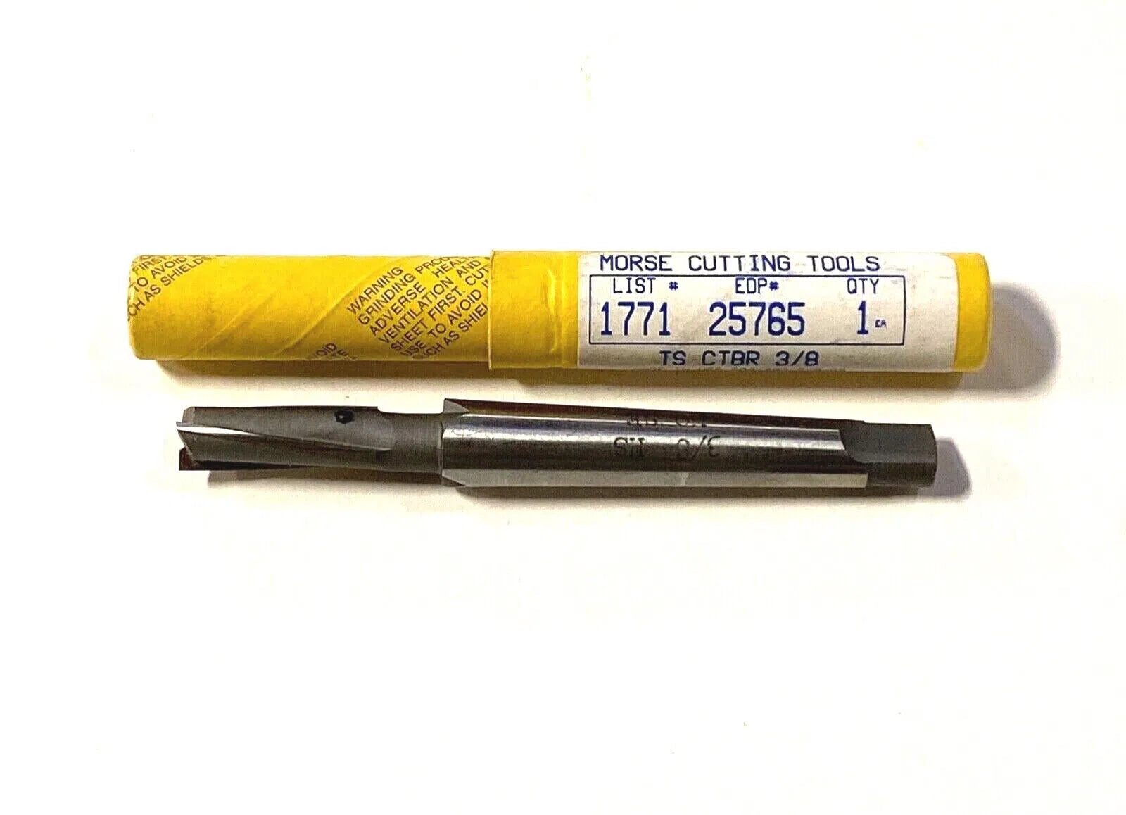 Morse 3/8" Counterbore Taper Shank HSS Interchangeable Pilot USA Made 25765