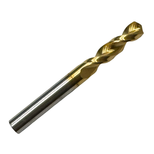 Morse 5/16" Cobalt Drill Bit Screw Machine Length Tin Coated Parabolic Flute