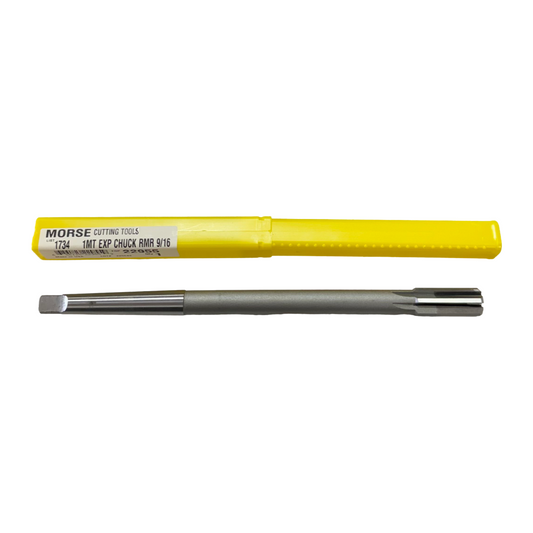 Morse 9/16" HSS Taper Shank Expansion Chucking Reamer 1MT USA Made