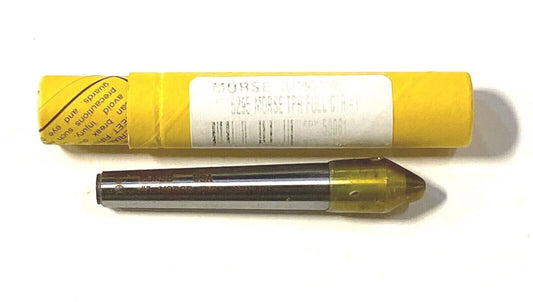 Morse No.1 Morse Taper Full Center Carbide Tipped Lathe Dead Center USA Made