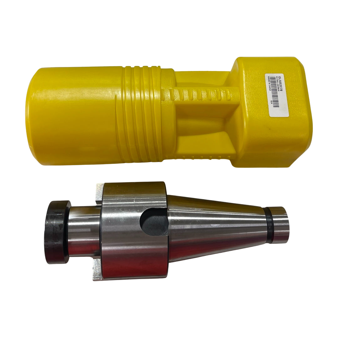 NST NMTB50 V-Flange Shell Mill Holder 2" Pilot Diameter 3.120" Protruding Length