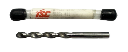 No.11 Solid Carbide Drill Bit Jobber Length Fast Spiral 2 Flute USA