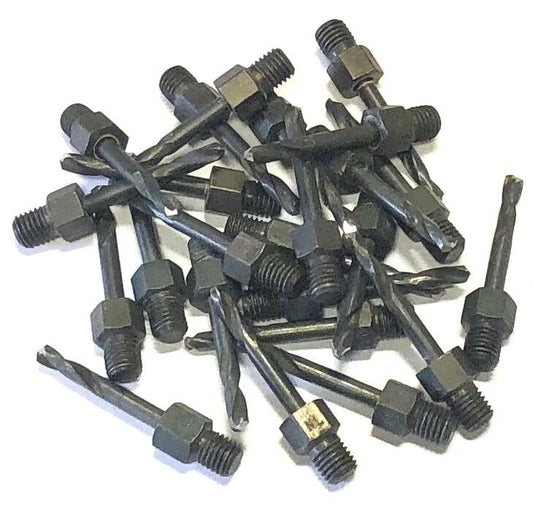 No.29 x 1-1/4" Drill Bit Threaded Shank Drill 1/4-28 High Speed Steel 25 Pack