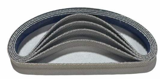 Norton 1/2" x 12" File Sanding Belts X200 Grit Ceramic Alumina 5 Pack