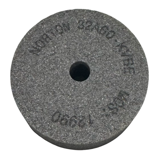 Norton 2-1/2" x 1" x 3/8" Grinding Wheel 60 Grit Aluminum Oxide