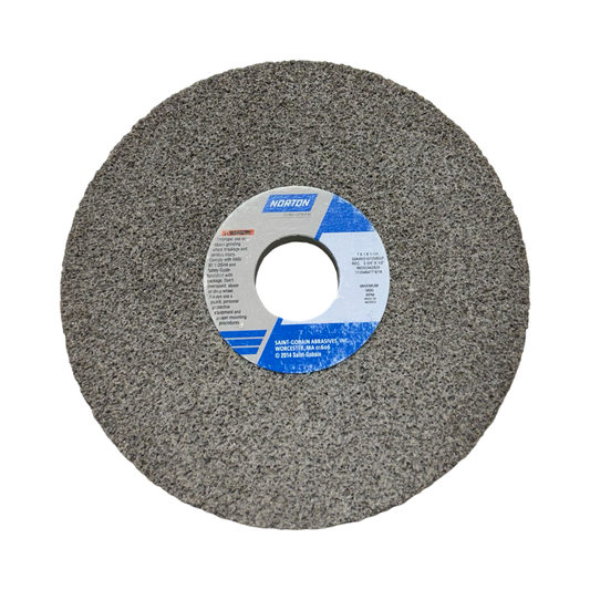 Norton 7" x 1" x 1-1/4" Type 5 Recessed One Side Grinding Wheel 46 Grit AO
