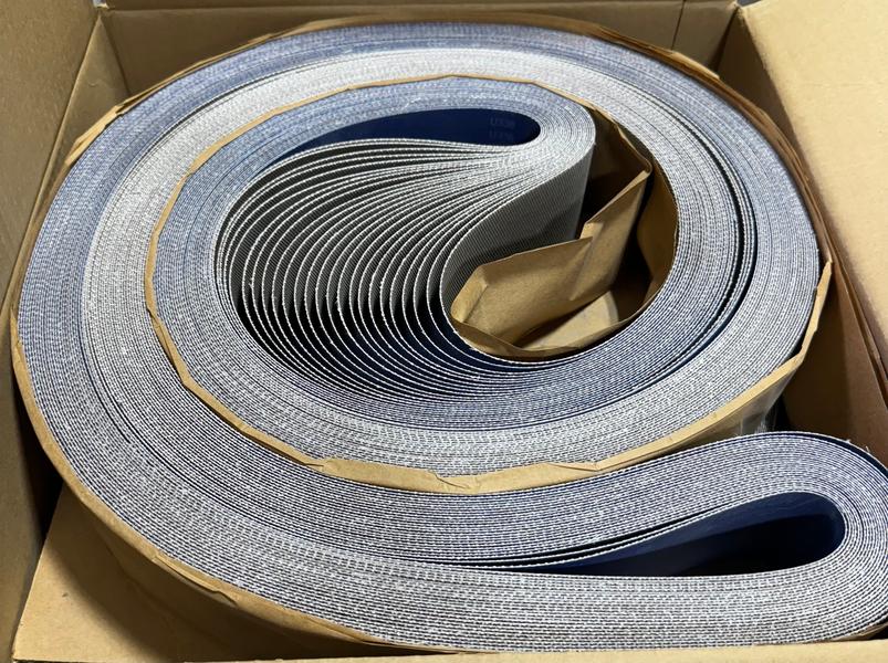 Norton NORaX 3" x 132" Abrasive Sanding Belts Waterproof Aluminum Oxide 25 Pack