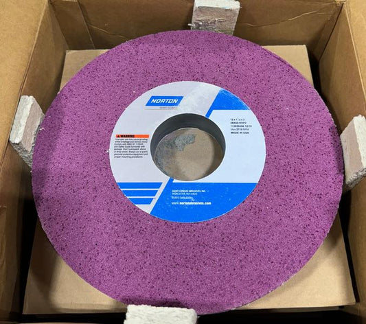 Norton NorPor 12" x 1-1/4" x 3" Grinding Wheel 48A60-HVP2