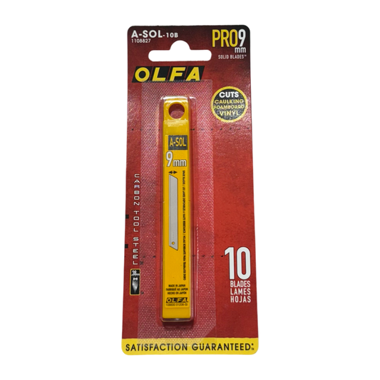 OLFA 9mm Utility Knife Replacement Blades Heavy Duty 10 Blades