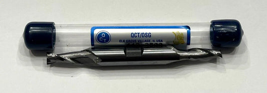 OSG 1/4" Carbide Double End Mill 2 Flute 3/8" Shank 442-2500