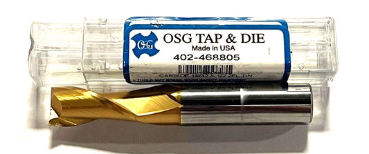 OSG 15/32" Carbide End Mill Tin Coated 2 Flute 402-468805
