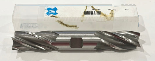 OSG 1"Cobalt Double End Mill 4 Flute 1" Shank