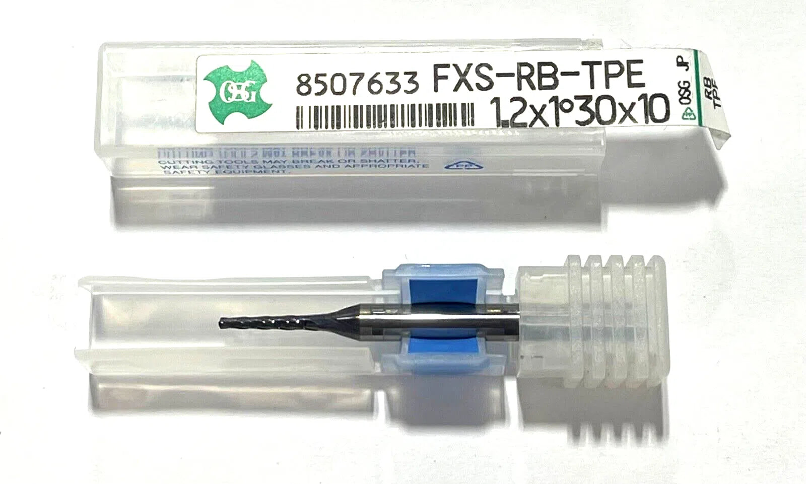 OSG 1.2MM Carbide End Mill TiAlN Coating 4 Flute 8507633