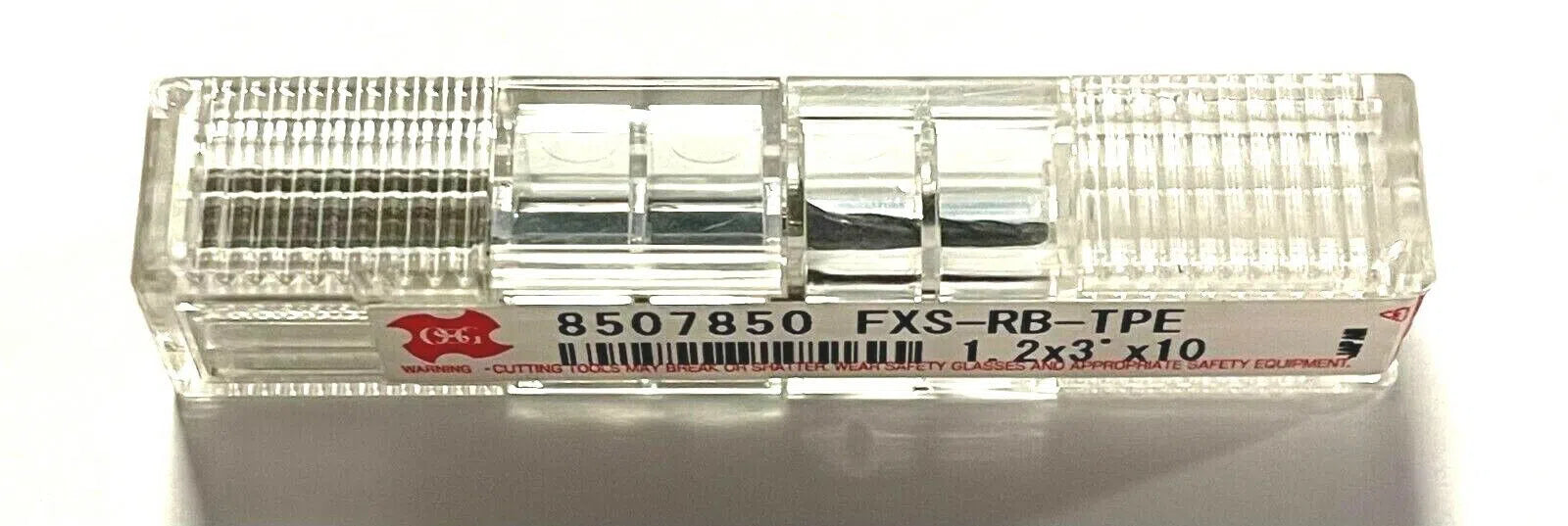 OSG 1.2mm Solid Carbide End Mill Tapered End Type Rib Grooves 8507850