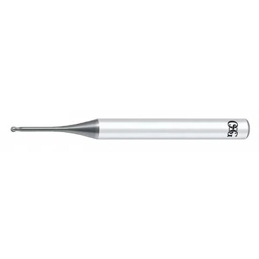 OSG 1mm Carbide Ball Nose End Mill WXS Coating 2 Flute 0.5 Radius 3051003