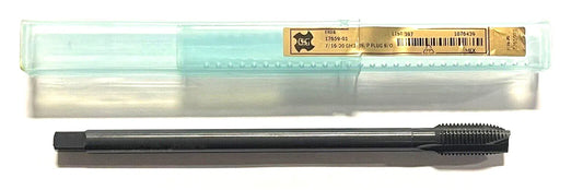 OSG 7/16-20 HSS-V Spiral Point Plug Tap Long Shank Extension GH3 3 Flute