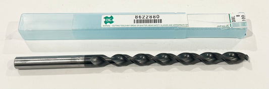 OSG 8mm Cobalt Drill 10xD WXL Coated 8622880
