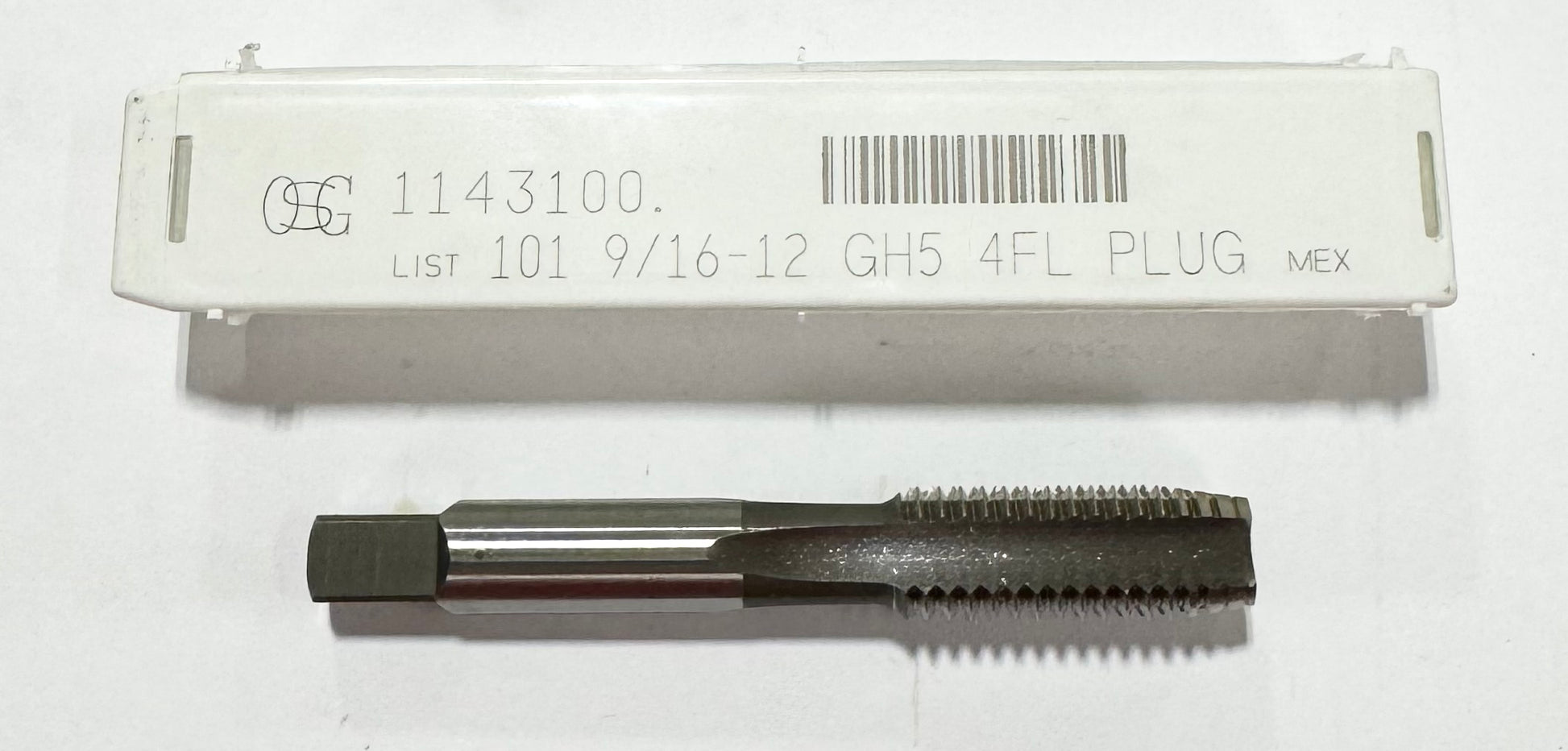 OSG 9/16"-12 HSS Hand Tap GH5 4 Flute Plug Tap