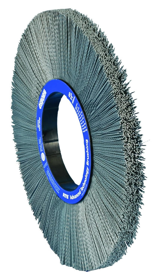 Osborn 14" x 1" x 5-1/4" Composite Abrasive Flexible Nylon Wheel Brush 80 Grit