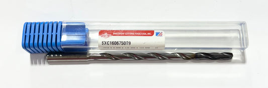 PCT 17/64" High Performance Solid Carbide Drill 16xD TiALCN 2FL