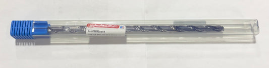 PCT 3/8" Solid Carbide Drill 25xD Coolant Thru, 2FL, Double Margin, TiAICN