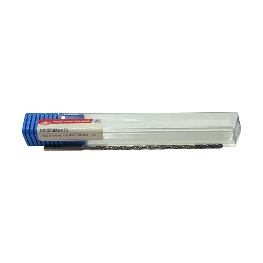PCT .1563" Solid Carbide Drill 25xD TiAlCN Coated 2 Flute Coolant Thru USA