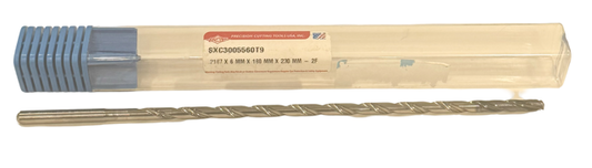 PCT .2187 Solid Carbide Drill 30xD Double Margin Coolant Thru 2FL TiAICN 135 Deg
