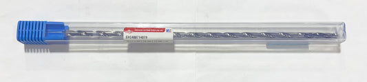 PCT .2813" Solid Carbide Drill 40xD Coolant Thru, 2FL, Double Margin, TiAICN
