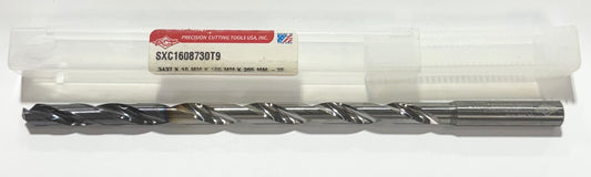 PCT .3437 Solid Carbide Drill 16xD Coolant Thru Varianta Supral 2 Flute USA Made