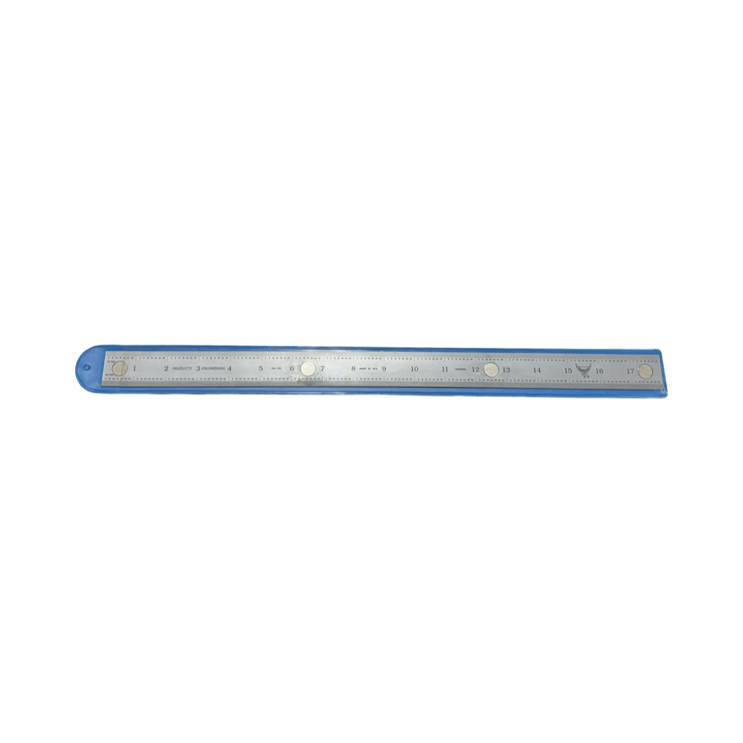 PEC 18" E/M Rigid Magnetic Rule USA Made 262-018MG