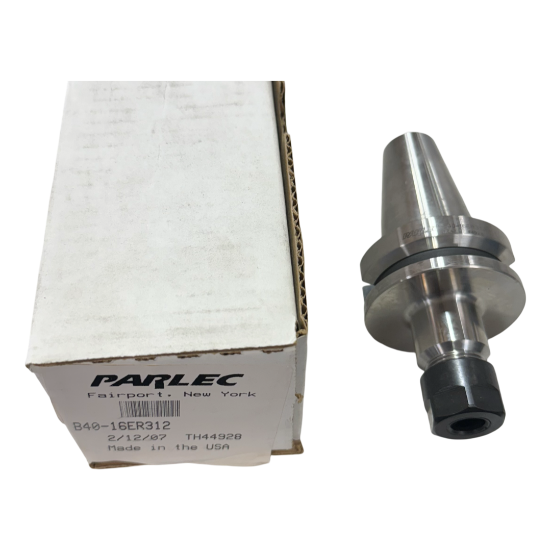 Parlec BT40 x ER16 Collet Chuck 3" Projection USA Made