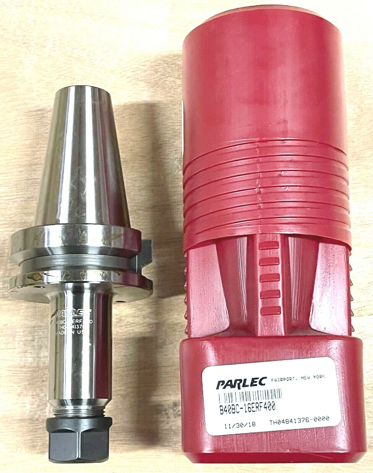 Parlec ER16 Collet Chuck Tool Holder 0.5mm x 10mm BT40 Taper Shank
