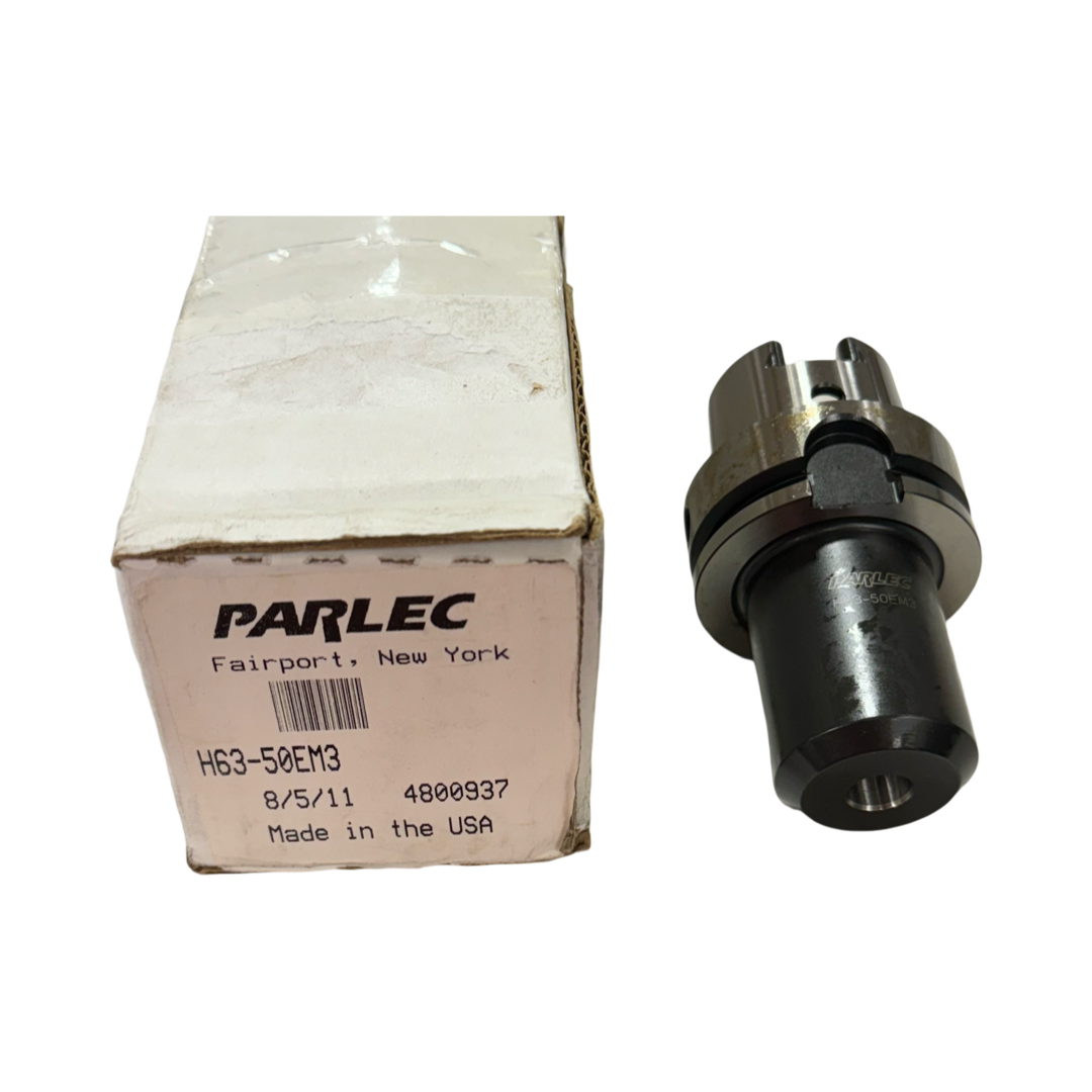 Parlec H63-50EM3 End Mill Holder 1/2" Hole Diameter 3.13" Projection