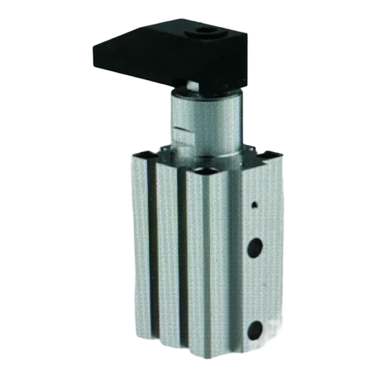 Pneumatic Swing Clamp, 32mm Bore, Short Stroke, LH Rotation, G Port