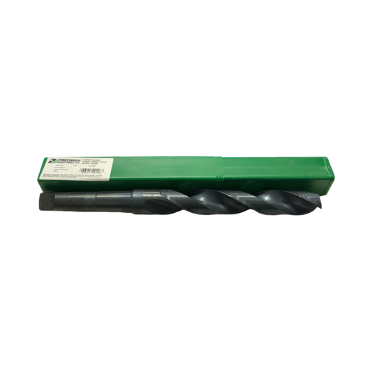 Precision Twist Drill 1-13/32" HSS Taper Shank Drill 4MT Black Oxide 118 Deg