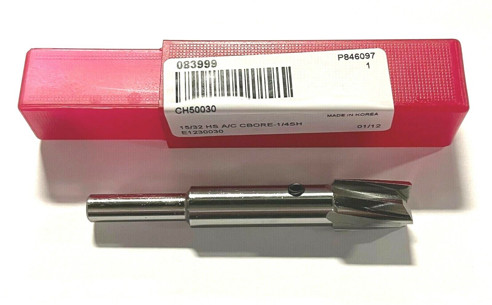 ProCut 15/32" HSS Aircraft Counterbore Interchangeable Pilot 1/4" Shank
