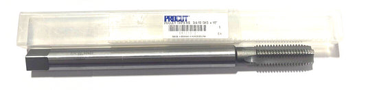ProCut 3/4-10 HSS Pulley Tap GH3 Plug Tap 10" Overall Length