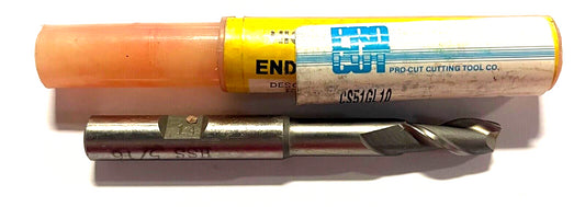 ProCut 5/16" HSS End Mill 2 Flute Long Extension