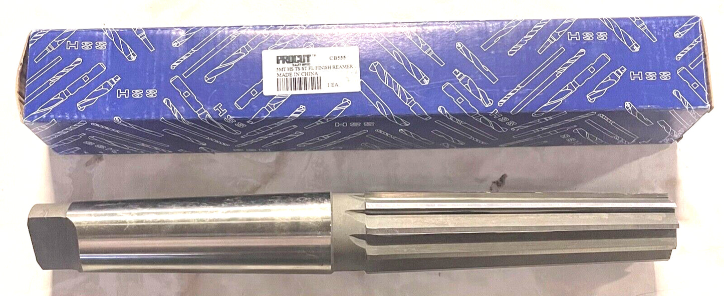 ProCut 5MT Morse Taper Finishing Reamer Straight Flute