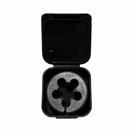 ProCut 7/16"-14 HSS Adjustable Round Die Left Hand 1" Outside Diameter