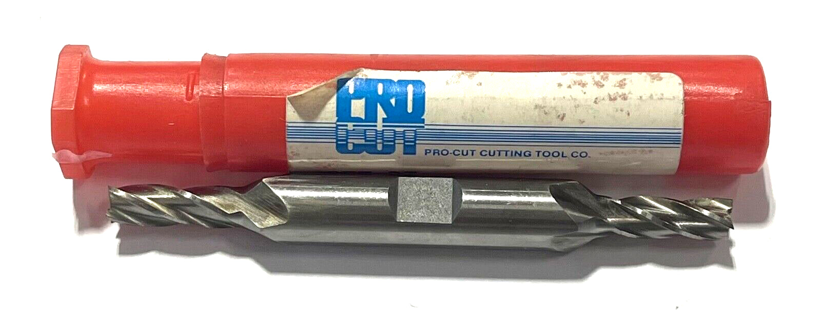 ProCut 7/32" HSS Double End Mill 4 Flute 3/8" Shank