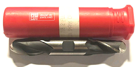 ProCut 7/8" Ball Nosed Double End Mill High Speed Steel 2 Flute