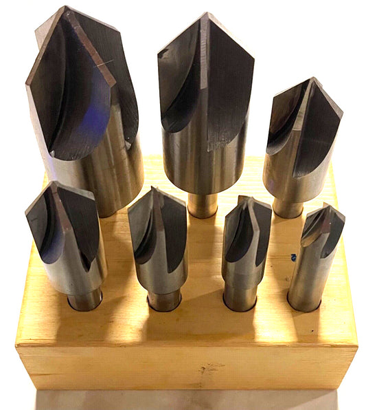 ProCut 7pc HSS 90° Machined Countersink Set
