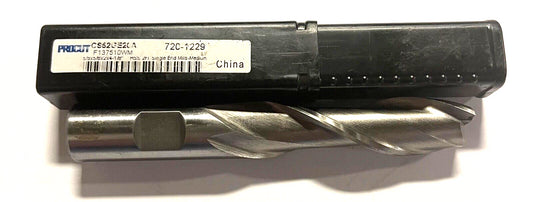 ProCut HSS End mill 5/8" x 5/8" x 2" x 4-1/8" Single End 2 Flute