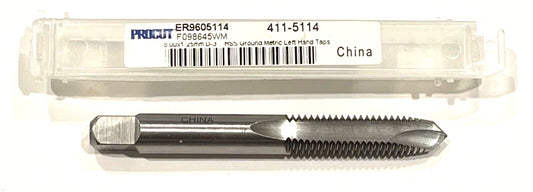 ProCut M8 x 1.25 Tap HSS Left Hand Spiral Point Plug Tap D3