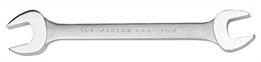 Proto 1-3/8" x 1-7/16" Open End Wrench Satin Finish USA Made