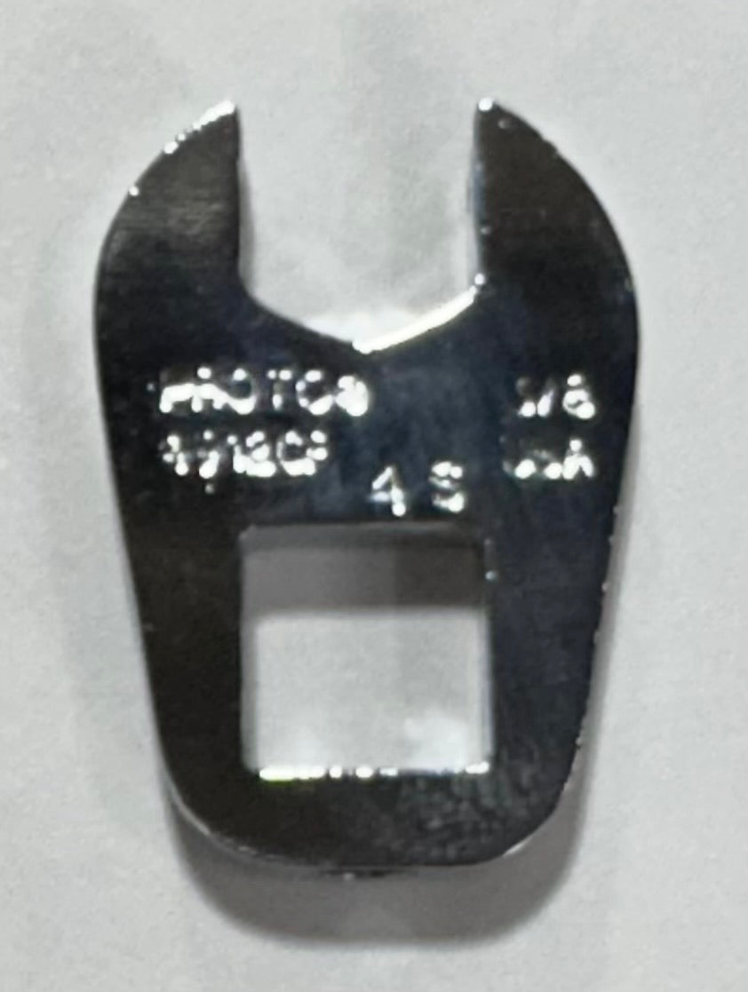 Proto 3/8" Drive 3/8" Open End Crowfoot Wrench USA Made J4912CF