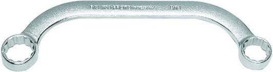 Proto 7/16" x 1/2" Double End Obstruction Box Wrench 12 Point Satin USA Made