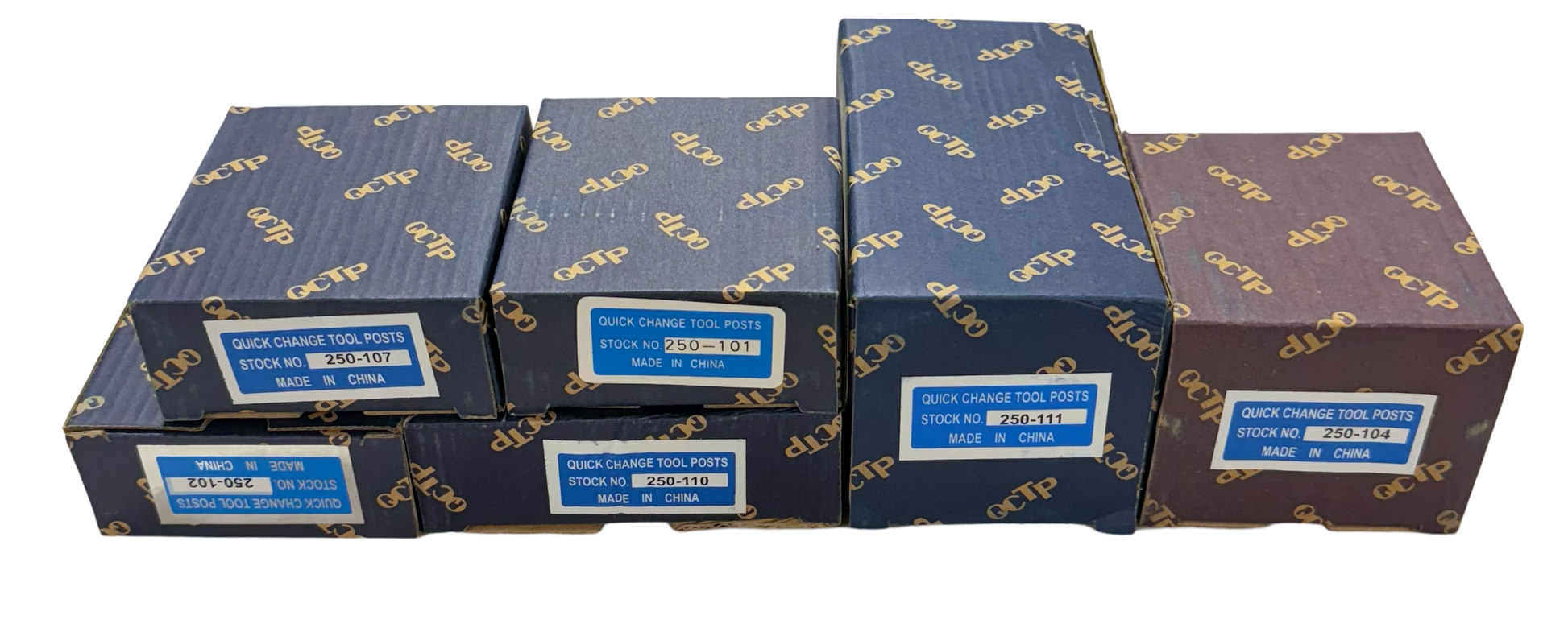 QCTP Wedge Type Set to 12" Swing Includes Tool Post & Tool Holders