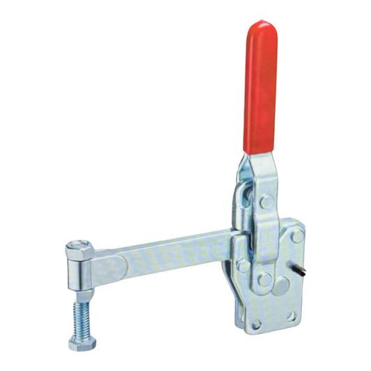 RapidHold 1000 LBS Solid Bar Straight Base Vertical Hold Down Clamp